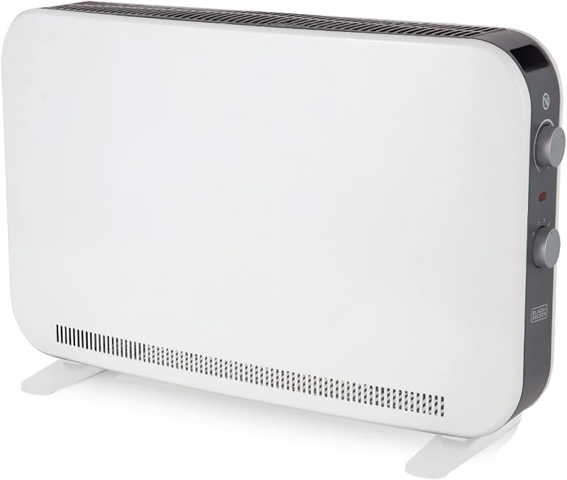 BLACK+DECKER 2.2KW Portable Convector Heater BXCV41001GB White
