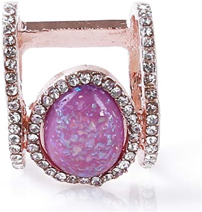 hengxingwf Unique Desgin Artificial Pearl Ring Vintage Engagement Ring Ideas Jewelry Gift