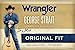 Wrangler Men's George Strait Cowboy Cut Original Fit Jean, Heavyweight Stone Denim, 38W x 32L