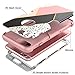 SKYLMW iPhone 6 Plus Case iPhone 6s Plus Case [Shock Resistant Series] Three Layers Rugged Heavy Duty Shockproof Hybrid Full-Body Protective Case for iPhone 6 Plus/6s Plus 5.5 inch Marble Rose Gold