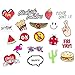 R.B.Y. Special100% 20PC Cartoon Brooch Pins Set Lapel Pin Patch Backpack pins Cool Pins for Jackets