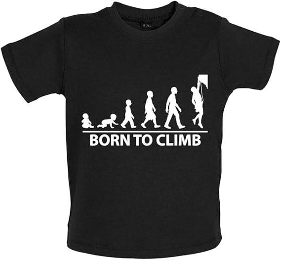 Born to Climb (Rock Climb) Organic Baby/Toddler TShirt