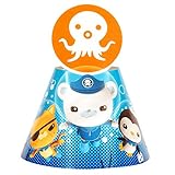 BirthdayExpress The Octonauts Party Supplies - Cone Hats (8)
