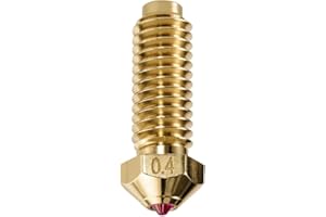 DUROZZLE Ruby Nozzles for Anycubic Kobra 2 Series 3D Printers, Hardened & Abrasion Resistant for Precision Additive Manufacturing (Kobra 2, 0.4mm)