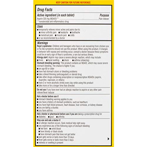 Ecotrin Regular Strength Aspirin - Image 3