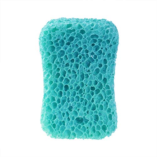 Bath Sponge 3 Pack Shower Sponges for Cleaning Exfoliating Body Sponge Orange,Blue,Green