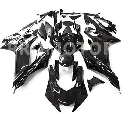ZXMT Motorcycle Fairing Kit Glossy Black Fairings for YAMAHA YZF R6 2017 2018 2019