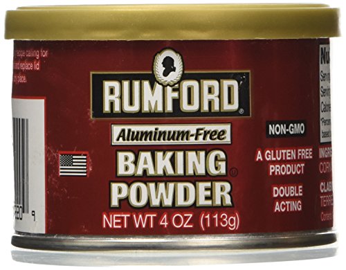 Rumford baking powder, gluten free, aluminium free 4 oz