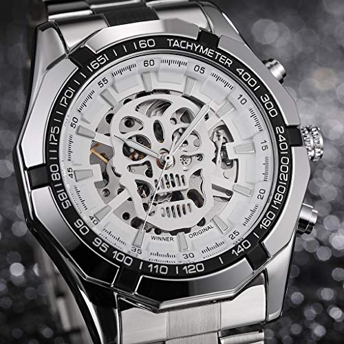 image for YEZIJIN Men's Watch Clearance! Hot Sale! ❤Watch Hollow Demon Dial Lu