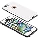 ImpactStrong Compatible with iPhone 6 Plus Waterproof Case [Fingerprint ID Compatible] Slim Full Body Protection - White