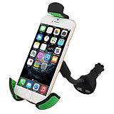 Oenbopo [2015 New Release] Universal Dual USB Port Car Cigarette Lighter Charger Mount Holder For iPhone SE Iphone6s 6plus Samsung Galaxy Note5 4 3 S6 S5 HTC LG PDA Phones (Dual USB)