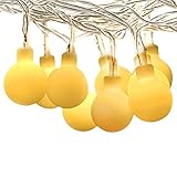 Innoo Tech 100 LED Globe String Lights Globe, Warm White
