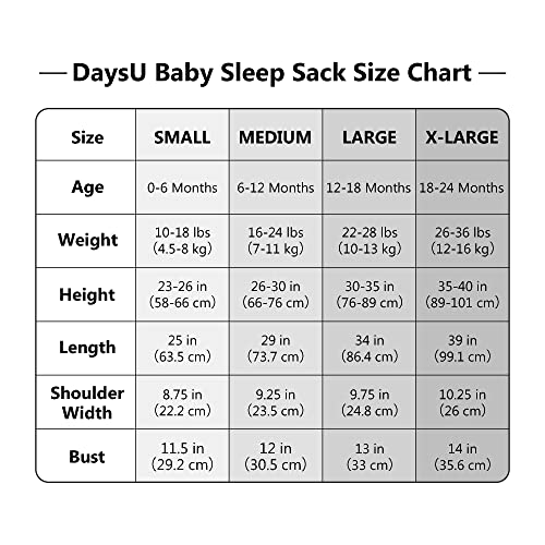 DAYSU Micro Fleece Baby Sleep Sack, Baby Sleeping Bag Sleeveless with Two-Way Zipper, Sleep Sack for Baby Unisex 12-18 Months, 1 Pack, Off-white Bee