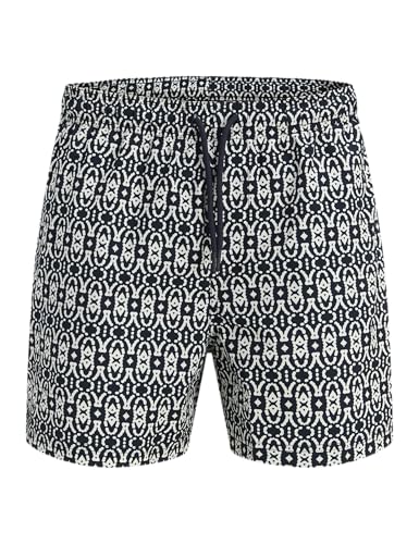 Jack & Jones Jpstmaui Shell AOP Swim Short Reg Pls, Sky Capitán, 50 Hombre