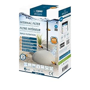 ASKOLL 264596 Ciano CF Stone 80 Filtro Interno Invisibile per Acquario e Tartarughiere, L