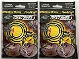 SET of 2 NEW Turbo Snake Drain Hair Removal Tool Sink Snake!!