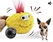 YOOGAO Pet Interactive Dog Toy, Plush Electric Dog Toy, Vibrating and Squeaky, Battery Operated, Prevent Boredom for Pets (Romas)