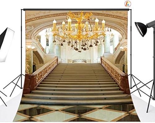 LB 10x10ft Palace Hall Vinyl Photography Backdrop Customized Photo Background Studio Prop 14-098