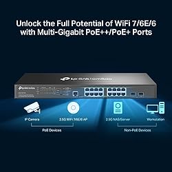 TP-Link Omada SG3218XP-M2 | 16 Port Multi-Gig 2.5G
