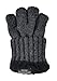 BRUCERIVER Men's Wool knitted with Thinsulate lining Fingerless Ragg Gloves Colour Anthra