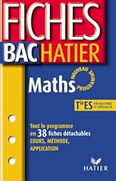 Mathématiques, terminale ES