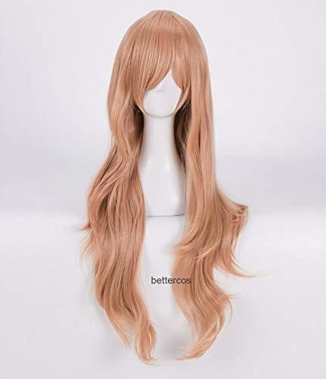 Amazon Co Jp ソードアート オンラインアスナゆうきコスプレウィッグsaoアスナゆきロングオレンジ耐熱合成ヘアウィッグ ウィッグキャップ 服 ファッション小物