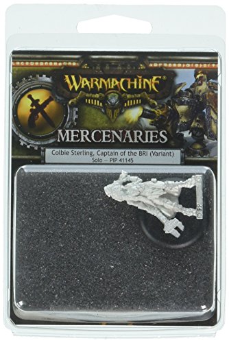 Privateer Press War Machine Mercenary Captain of The Bri Kit