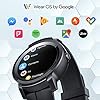 Ticwatch E2 Smartwatch, 5 ATM Waterproof, Swim-ready, Built-in GPS, Heart-rate Monitor, Google Assistant, Wear OS by…