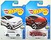 2017 Hot Wheels Factory Fresh 9/10 - Tesla Model X (White & Red) - Set of 2!