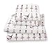 Where The Polka Dots Roam Ballerina Sheets Queen Size 4 Pieces Bedding Set, Super Soft Bedding, Pink and White Sheets, 1 Fitted, 1 Flat, 2 Pillowcases, Queen Bed Sheets for Girls