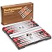 Yellow Mountain Imports Magnetic Travel Backgammon Game Set - 9.25 Inches