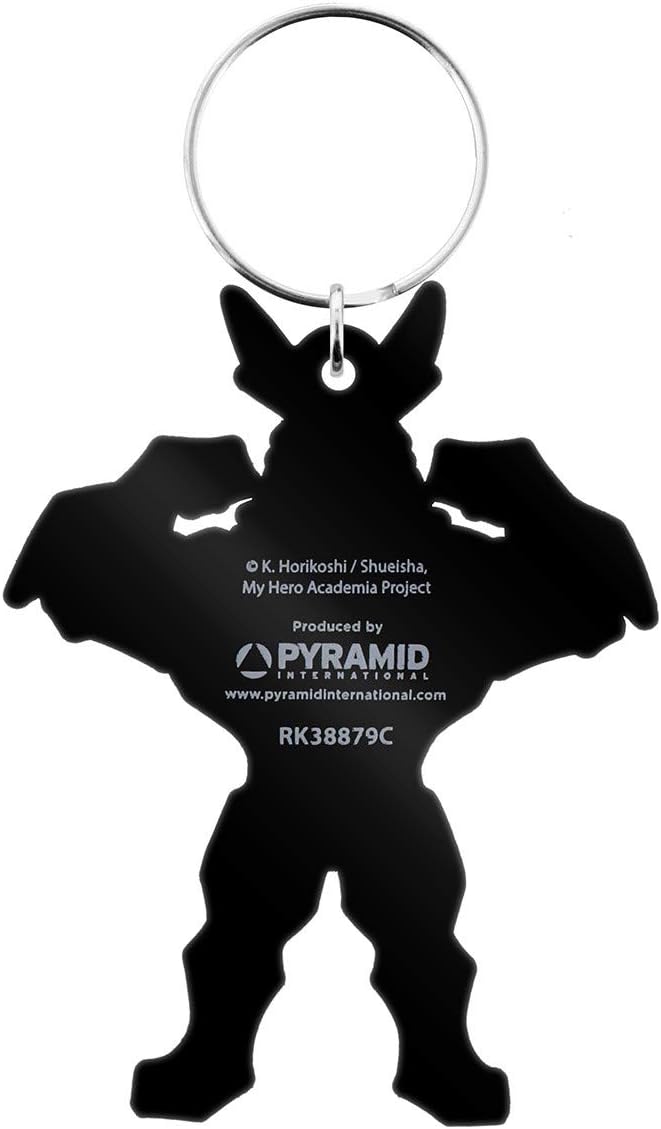 My Hero Academia (All Might 4.5 x 6cm Rubber Keychain, Multi-colour - Image 3