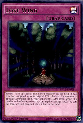 Lost Wind - RATE-EN068 - Rare - 1st Edition - Raging Tempest