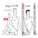 YOGA CARDS by WorkoutLabs: Premium Visual Practice Guide with Essential Poses, Breathing Exercises and Meditation - #1 Bestselling Illustrated Plastic Flash Cards Deck for All Ages & Experience Levels