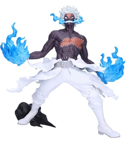 Dabi Villain Statue Figurine - 13cm My Hero Academia Figure Vol.3 With Random A.C.G. Trading Card - View #7