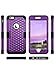 ULAK iPhone 6S Plus Case, iPhone 6 Plus Case Glitter, Glitter Rhinestone Heavy Duty Shockproof Hybrid PC Silicone Rubber Protective Case for iPhone 6/S Plus 5.5inch [Larger Screen Size]-Purple