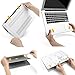 iDOO Matte Rubber Coated Soft Touch Plastic Hard Case for MacBook Air 13 inch Model A1369 and A1466 White Marble