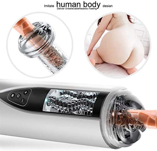 Automatical Pǐston Telescopic Rotation Handsfree sucker 10 Modes 5 Speeds USB Rechargeable Men Oral S(exy for Men se'x Toy six Toys for Mens- Sexy Underwear for Men Sleeve Stroker Vibrant Toys T-Shirt