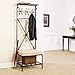 Southern Enterprises Entryway Bench and Storage Rack - 72.5