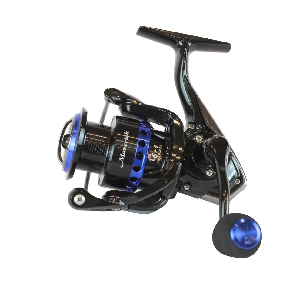 Photo 1 of DOBYNS RODS Maverick Spinning Reel/Size 2000 / Gear Ratio 5.2:1 / Ball Bearings 6BB+1RB / Blue