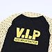 Howstar Pet Shirt, VIP Printed T Shirts Dogs Summer Vest Puppy Pet Clothing Apparel (M, Black)