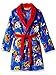 Nickelodeon Boys' Toddler Paw Patrol Luxe Plush Robe, Super Blue Crew, 2T