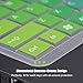 Keyboard Cover Compatible with ASUS PRO P2530UA P2540NV/UA/UB/Old ASUS with Numeric Keypad/VivoBook 15.6'' X540SA/NA X541UA/SA X542BA F542UA X751NA X555LA R540NA -Check Layout with Image 2-Rainbow