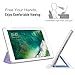 MoKo Case Fit 2018/2017 iPad 9.7 6th/5th Generation - Slim Lightweight Smart Shell Stand Cover with Translucent Frosted Back Protector Fit Apple iPad 9.7 Inch 2018/2017, Water Color(Auto Wake/Sleep)