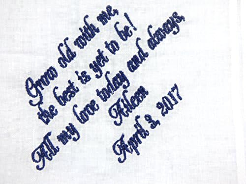 Groom Handkerchief, Gift From Bride to Groom, Personalized Handkerchief for Groom