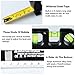 Laser Tape Rulers, CarBoss Multipurpose Laser Level laser, measure Line 8 FT/2.5M Measure Tape Ruler Adjusted Standard and Metric Rulers Tools, Best Professional Craftsman Self Leveling Laser leveler