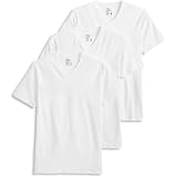T-Shirts Slim Fit Cotton V-Neck 
