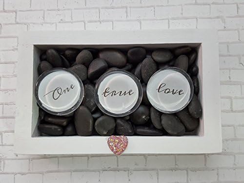 One True Love Valentines Day Desktop Zen Garden 5 in. by 3 in.