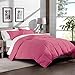 Bare Home Kids Comforter Set - Twin/Twin Extra Long Size - Ultra-Soft - Goose Down Alternative - Premium 1800 Series - All Season Warmth (Twin/Twin XL, Pink)