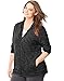 Just My Size Women`s Plus-Size Slub Jersey Full-Zip Hoodie